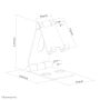 Neomounts opvouwbare telefoon stand (DS10-160SL1) thumbnail