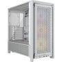CORSAIR FRAME 4000D RS ARGB Modular High Airflow Mid-Tower PC Case White (CC-9011297-WW) thumbnail