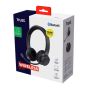 Trust Ayda Headset Bedraad en draadloos Hoofdband Oproepen/muziek USB Type-C Bluetooth Zwart (25463) thumbnail