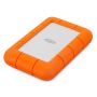 LaCie Rugged Mini externe harde schijf 1000 GB Oranje, Zilver (301558) thumbnail
