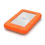 LaCie Rugged Mini externe harde schijf 1000 GB Oranje, Zilver (301558) thumbnail
