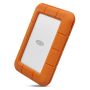LaCie Rugged Secure externe harde schijf 2000 GB Oranje, Wit (STFR2000403) thumbnail