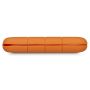 LaCie Rugged Secure externe harde schijf 2000 GB Oranje, Wit (STFR2000403) thumbnail