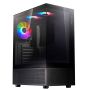 XPG Invader X Mini Midi Tower Zwart (75261541) thumbnail