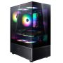 XPG Invader X Mini Midi Tower Zwart (75261541) thumbnail