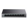 TP-Link LiteWave LS108GP netwerk-switch Unmanaged Gigabit Ethernet (10/100/1000) Power over Ethernet (PoE) Zwart (LS108GP) thumbnail