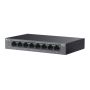 TP-Link LiteWave LS108GP netwerk-switch Unmanaged Gigabit Ethernet (10/100/1000) Power over Ethernet (PoE) Zwart (LS108GP) thumbnail