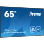 iiyama LH6541UHS-B1AG beeldkrant 163,8 cm (64.5") LCD 500 cd/m² 4K Ultra HD Zwart 24/7 (LH6541UHS-B1AG) thumbnail