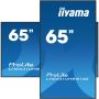 iiyama LH6541UHS-B1AG beeldkrant 163,8 cm (64.5") LCD 500 cd/m² 4K Ultra HD Zwart 24/7 (LH6541UHS-B1AG) thumbnail