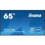 iiyama LH6541UHS-B1AG beeldkrant 163,8 cm (64.5") LCD 500 cd/m² 4K Ultra HD Zwart 24/7 (LH6541UHS-B1AG) thumbnail