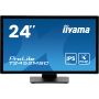 iiyama ProLite T2452MSC-B1AG computer monitor 60,5 cm (23.8") 1920 x 1080 Pixels Full HD LED Touchscreen Zwart (T2452MSC-B1AG) thumbnail