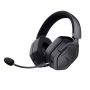 Trust GXT 493 Carus Gaming Headset - Draadloze gamingheadset – Bluetooth en USB verbinding – Afneembare microfoon – Zwart (25491) thumbnail