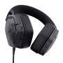 Trust GXT 493 Carus Gaming Headset - Draadloze gamingheadset – Bluetooth en USB verbinding – Afneembare microfoon – Zwart (25491) thumbnail