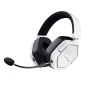 Trust GXT 493W Carus Gaming Headset - Draadloze gamingheadset – Bluetooth en 2.4 GHz verbinding – Afneembare microfoon – Wit (25534) thumbnail