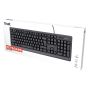 Trust 24639 toetsenbord Kantoor USB Nee Amerikaans Engels Zwart (24639) thumbnail