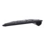 Trust Vaiya Draadloos Toetsenbord - Multi-device toetsenbord – QWERTY US-indeling – USB en Bluetooth – Zwart (25511) thumbnail