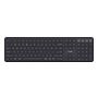 Trust Vaiya Draadloos Toetsenbord - Multi-device toetsenbord – QWERTY US-indeling – USB en Bluetooth – Zwart (25511) thumbnail