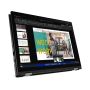 Lenovo ThinkPad L13 2-in-1 Gen 5 (Intel) Intel Core Ultra 5 125U Hybride (2-in-1) 33,8 cm (13.3") Touchscreen WUXGA 16 GB LPDDR5-SDRAM 512 GB SSD Wi-Fi 6E (802.11ax) Windows 11 Pro Zwart (21LM001JMH) thumbnail