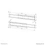 Neomounts dual screen adapter (ADM-875BL2) thumbnail
