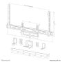 Neomounts universele videobar kit (AV2-500WH) thumbnail