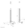 Neomounts videobar/soundbar/speaker steun (AWL29-650BL1) thumbnail