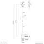 Neomounts TV plafondsteun (CL35-340BL12) thumbnail