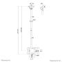 Neomounts TV plafondsteun (CL35-340BL22) thumbnail