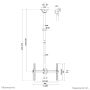 Neomounts TV plafondsteun (CL35-440BL16L) thumbnail