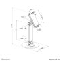 Neomounts tablet stand (DS15-540WH1) thumbnail