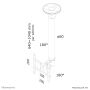 Neomounts monitor plafondsteun (FPMA-C200) thumbnail