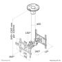 Neomounts monitor plafondsteun (FPMA-C200D) thumbnail