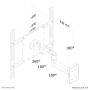 Neomounts tv wandsteun (FPMA-W960) thumbnail