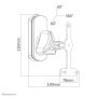 Neomounts Sonos Play1 & Play3 wandsteun (NM-WS130BLACK) thumbnail