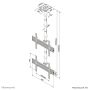 Neomounts Pro videowall plafondsteun (NMPRO-C12) thumbnail