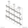 Neomounts Pro videowall plafondsteun (NMPRO-C33) thumbnail