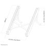 Neomounts opvouwbare laptop stand (NSLS010) thumbnail