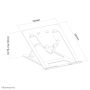 Neomounts opvouwbare laptop stand (NSLS085GREY) thumbnail