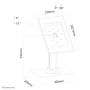 Neomounts tablet stand (TABLET-D300WHITE) thumbnail