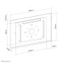 Neomounts wand tablethouder (WL15-660WH1) thumbnail