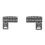 Neomounts Ultra-vlakke tv muurbeugel (WL30-265BL1) thumbnail