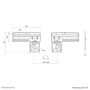 Neomounts Ultra-vlakke tv muurbeugel (WL30-265BL1) thumbnail