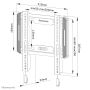 Neomounts tv wandsteun (WL30-550BL12) thumbnail