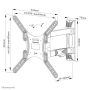 Neomounts tv wandsteun (WL40-550BL14) thumbnail