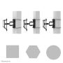Neomounts TV pilaarsteun (WL40S-910BL16) thumbnail