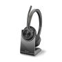 POLY Voyager 4320 UC Headset Draadloos Hoofdband Kantoor/callcenter USB Type-A Bluetooth Oplaadhouder Zwart (218476-01) thumbnail