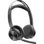 POLY Voyager Focus 2 UC Headset Bedraad en draadloos Hoofdband Kantoor/callcenter USB Type-C Bluetooth Zwart (214432-02) thumbnail