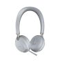 Yealink BH72 Headset Bedraad en draadloos Hoofdband Oproepen/muziek USB Type-A Bluetooth Oplaadhouder Licht Grijs (1208615) thumbnail