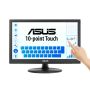ASUS Touch VT169HE computer monitor 39,6 cm (15.6") 1920 x 1080 Pixels Full HD LED Touchscreen Tafelblad Zwart (90LM09V1-B01170) thumbnail