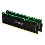 Kingston Technology FURY Renegade RGB geheugenmodule 32 GB 2 x 16 GB DDR4 3200 MHz (KF432C16RB1AK2/32) thumbnail