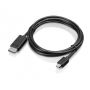 Lenovo 0B47091 DisplayPort kabel 2 m mini DisplayPort Zwart (0B47091) thumbnail